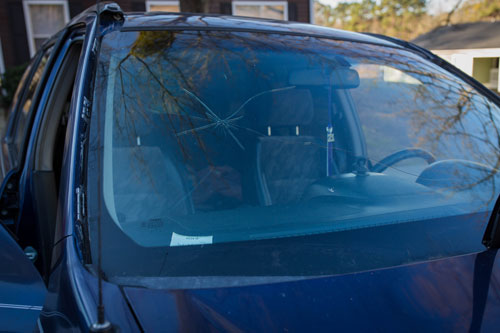 windshield-repair-near-me-columbia-florence-sc Windshield with webbing crack